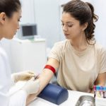 What lab test shows anemia and how to interpret the results